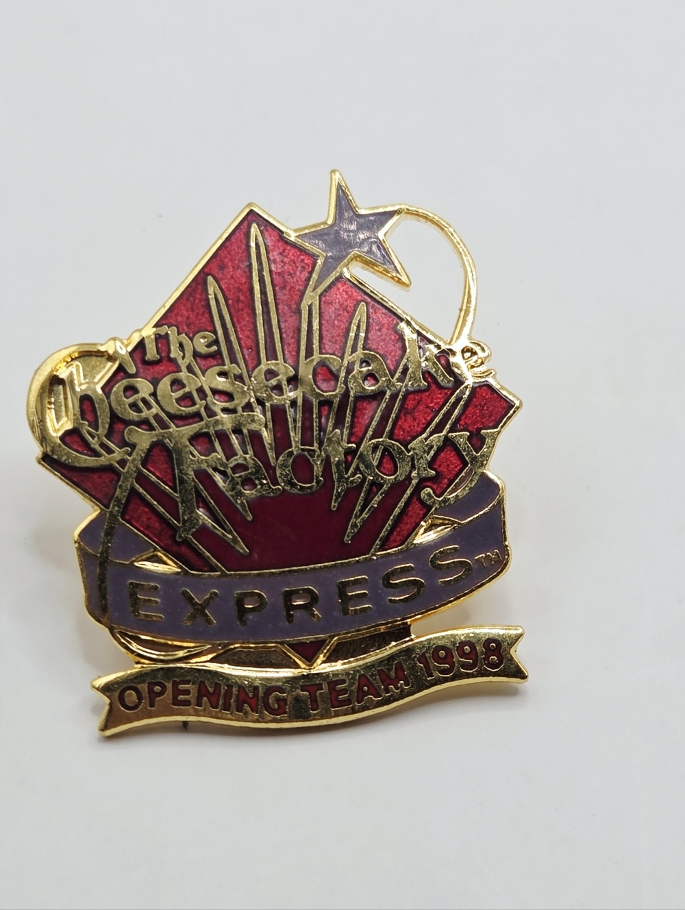 The Cheesecake Factory Express  Opening Team 1998 Pin